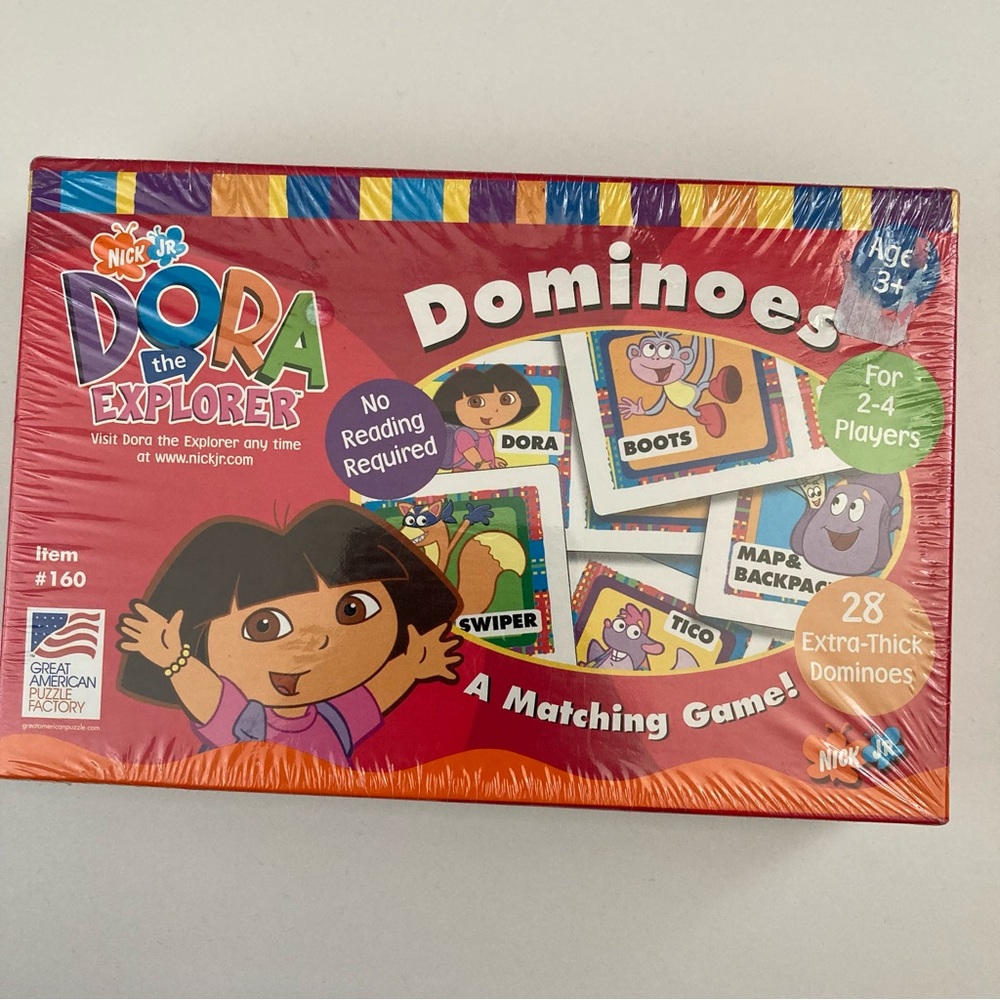 Dora Explorer Nick Jr Dominoes Matching Game